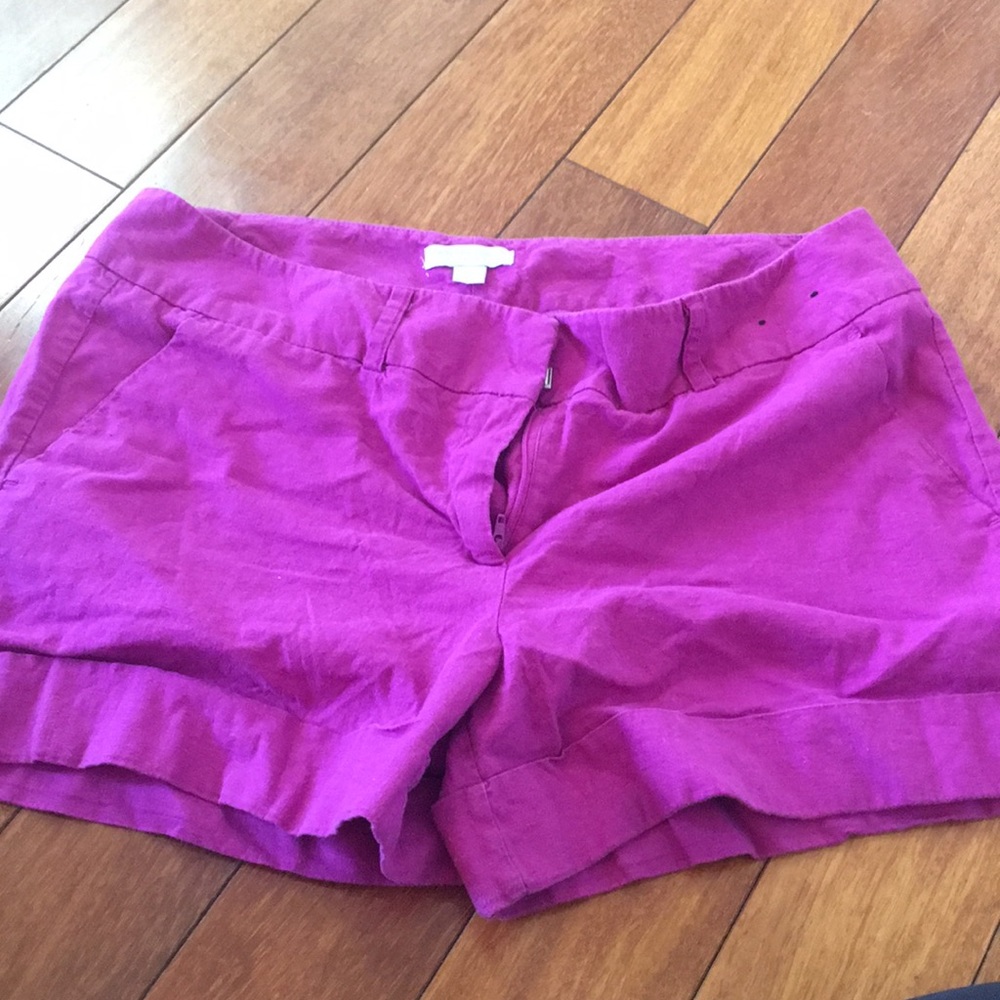 🍋 5 for $25//Linen NY&Co Shorts